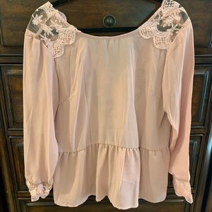 SHEIN Baby Pink tip with lace back